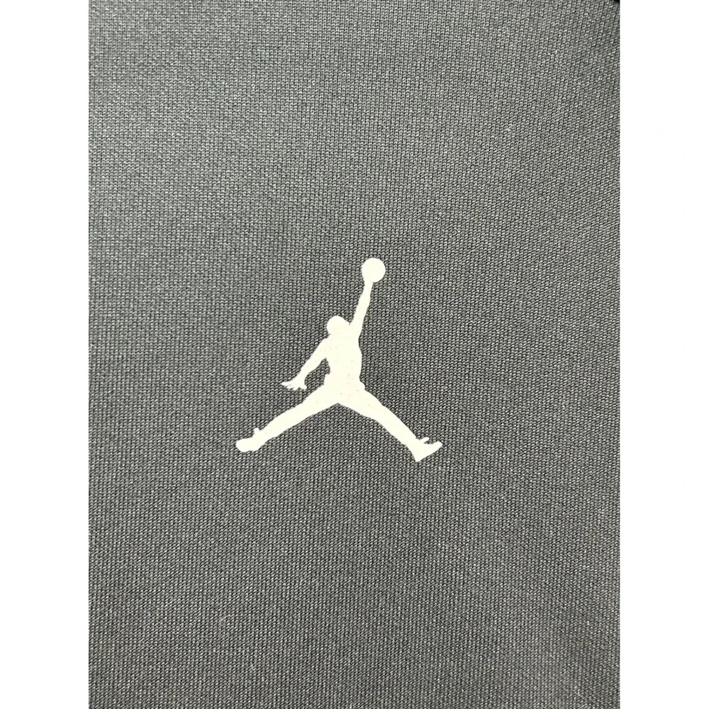 Jordan Nike Track Jacket Full Zip Black and White Mens‎ Small